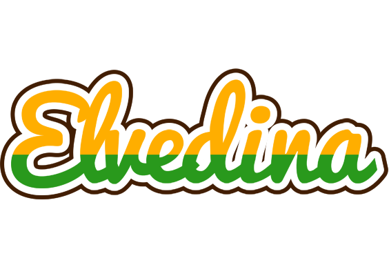 Elvedina banana logo