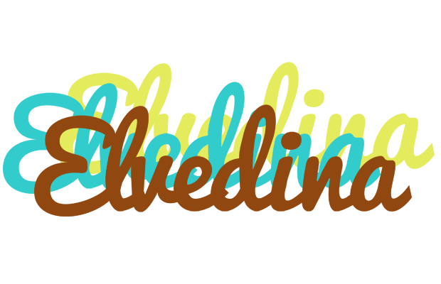 Elvedina cupcake logo