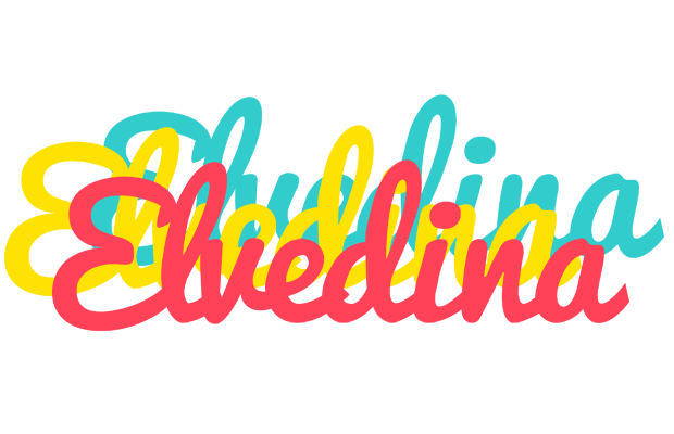 Elvedina disco logo