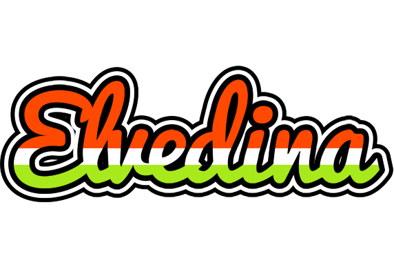 Elvedina exotic logo