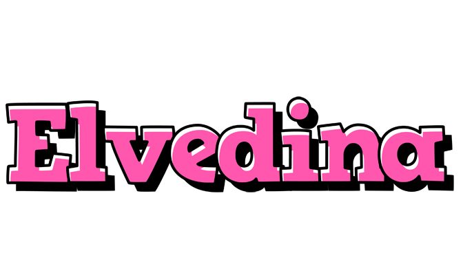 Elvedina girlish logo