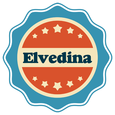 Elvedina labels logo