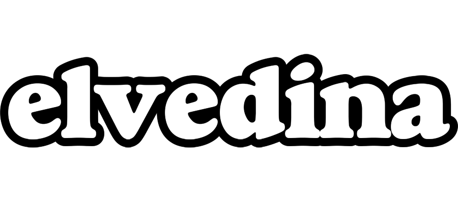 Elvedina panda logo