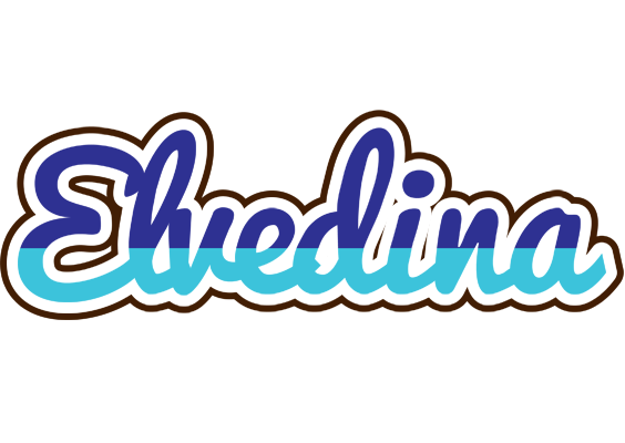 Elvedina raining logo