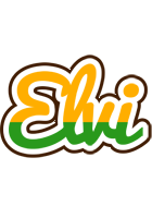 Elvi banana logo