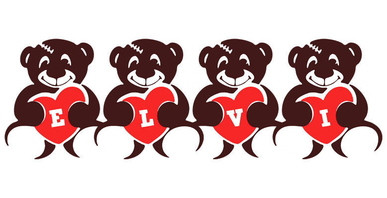 Elvi bear logo