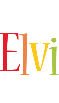 Elvi birthday logo