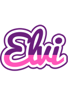 Elvi cheerful logo