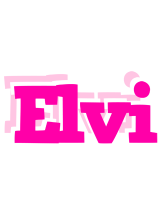 Elvi dancing logo