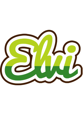 Elvi golfing logo