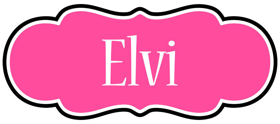 Elvi invitation logo