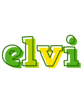 Elvi juice logo