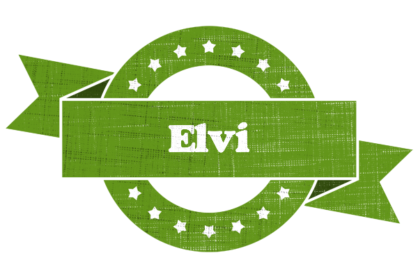 Elvi natural logo