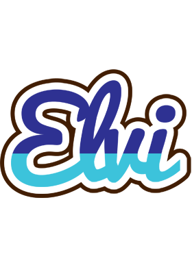 Elvi raining logo