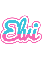 Elvi woman logo