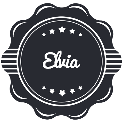 Elvia badge logo