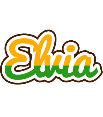 Elvia banana logo