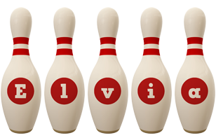 Elvia bowling-pin logo