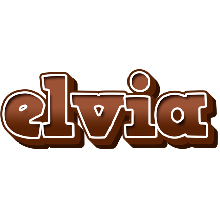 Elvia brownie logo