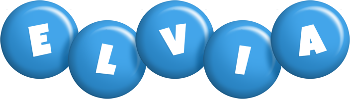 Elvia candy-blue logo