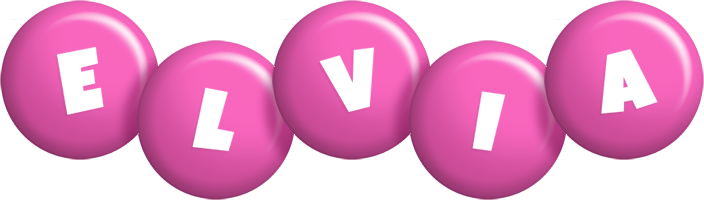 Elvia candy-pink logo