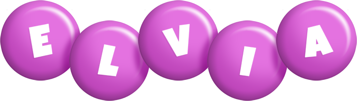 Elvia candy-purple logo