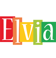 Elvia colors logo