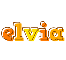 Elvia desert logo