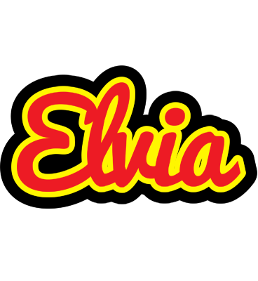 Elvia fireman logo
