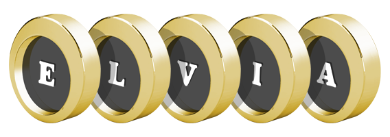 Elvia gold logo