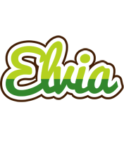 Elvia golfing logo