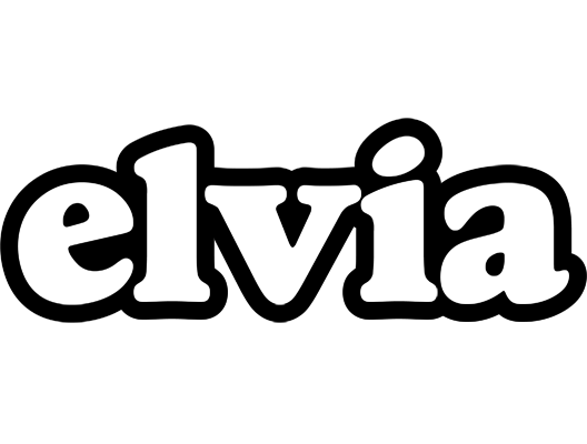 Elvia panda logo