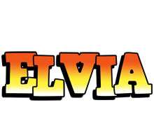 Elvia sunset logo