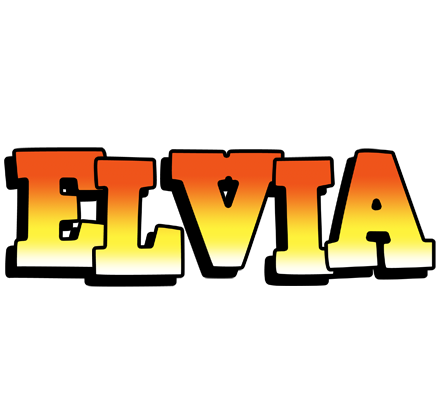 Elvia sunset logo