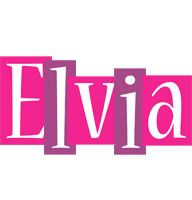 Elvia whine logo