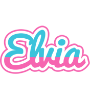 Elvia woman logo