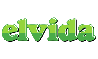 Elvida apple logo