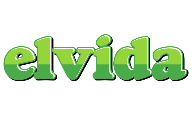 Elvida apple logo
