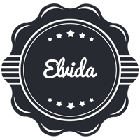 Elvida badge logo