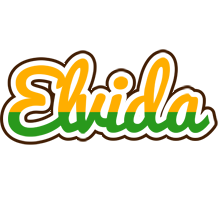 Elvida banana logo