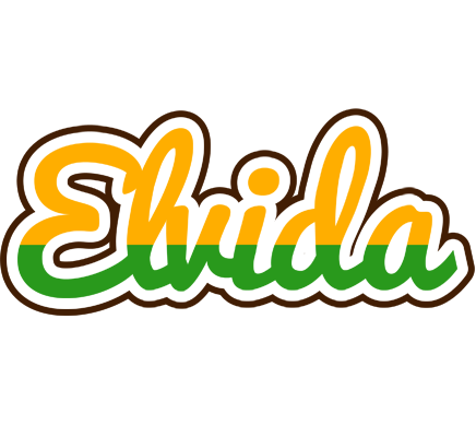 Elvida banana logo