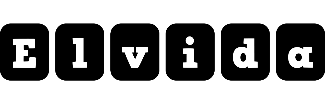 Elvida box logo