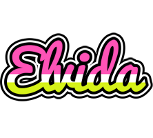 Elvida candies logo