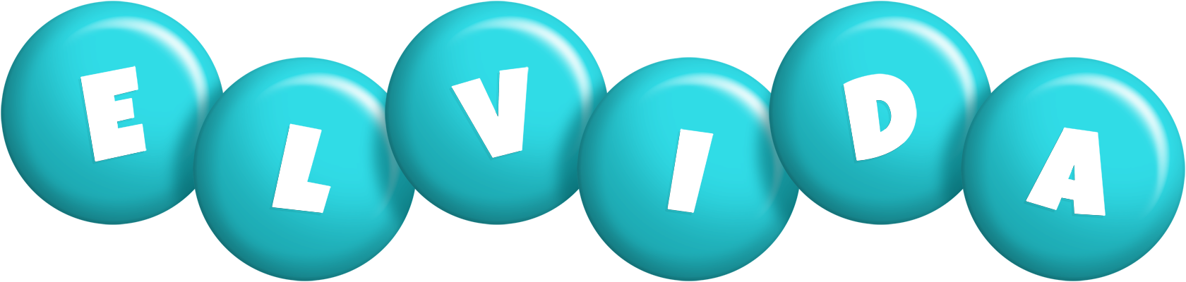 Elvida candy-azur logo