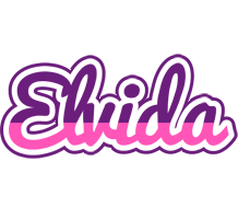 Elvida cheerful logo