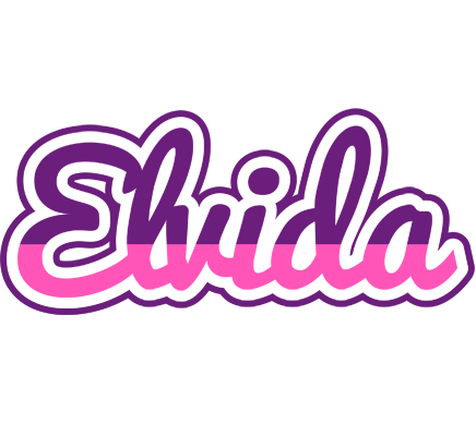 Elvida cheerful logo