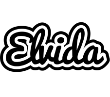 Elvida chess logo