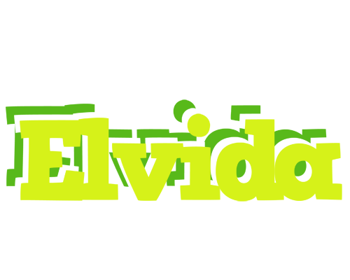 Elvida citrus logo