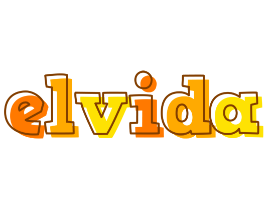 Elvida desert logo