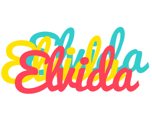 Elvida disco logo